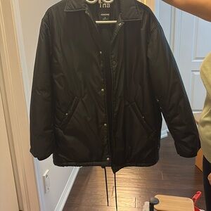 TNA Black Coaches Jacket